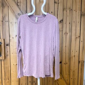Lululemon Women's 12 Long Sleeve purple Pink Top